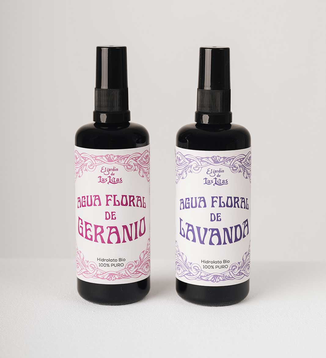 Pack Infantil· Hidrolato de Geranio · Hidrolato de Lavanda Bio